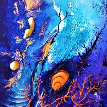 Painting titled "HAUTS-FONDS" by Patrice Bru, Original Artwork, Acrylic