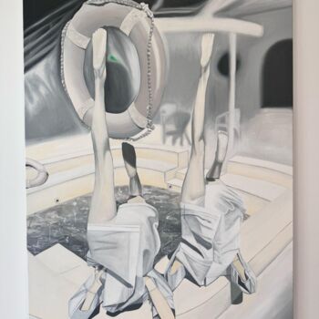 Painting titled "Chanel gymnastique" by Camille Beauplan, Original Artwork, Acrylic