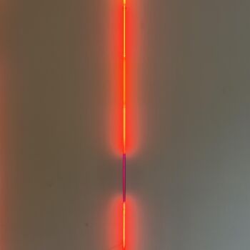 Sculpture titled "Light Sentence" by Laddie John Dill, Original Artwork, Glass