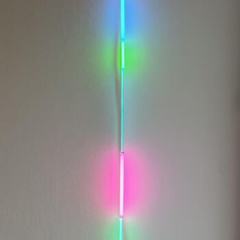 Sculpture titled "Light Sentence" by Laddie John Dill, Original Artwork, Glass