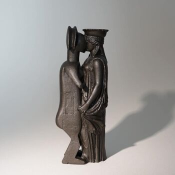 Sculpture titled "CaryatidFigurafemin…" by Guykayser, Original Artwork, Resin