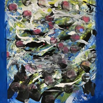Peinture intitulée "LA SOLITUDE DES OMB…" par Cathryn H, Œuvre d'art originale, Acrylique