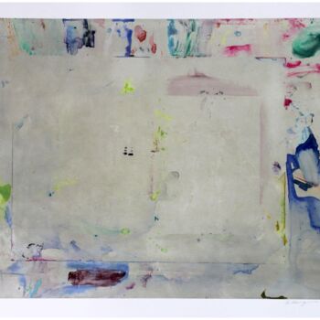 Printmaking titled "untitled no27" by Kitikong Tilokwattanotai, Original Artwork, Monotype