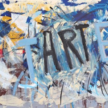Painting titled "Sérieux s’abstenir " by Jean Marc Bramy, Original Artwork, Acrylic