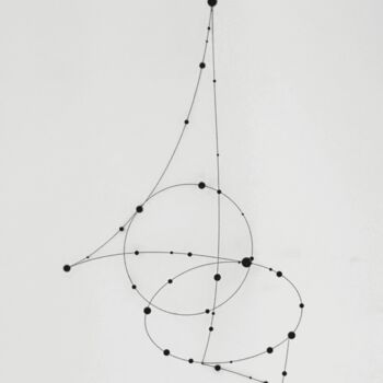 Painting titled "Paris" by Carlos Medina, Original Artwork, Stainless Steel