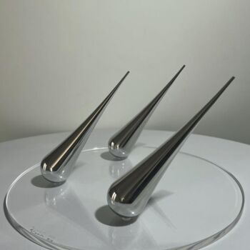Painting titled "TROIS GOUTTES DIAGO…" by Carlos Medina, Original Artwork, Aluminium