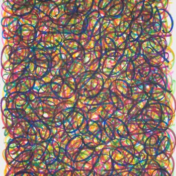 Drawing titled "GraPhity" by Phil C, Original Artwork, Textile fiber
