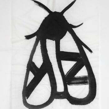 Drawing titled "Série de "L'alphabe…" by Gabriel Grillot, Original Artwork, Ink
