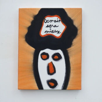 Painting titled "Série "Demain sera…" by Gabriel Grillot, Original Artwork, Oil