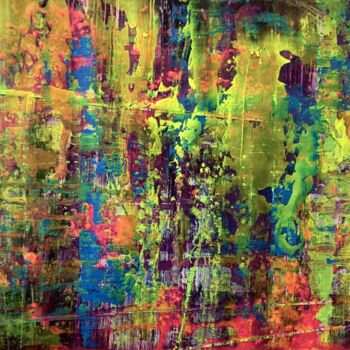 Collages titled "3 Meters Underwater" by Hongfeng Guo, Original Artwork, Acrylic