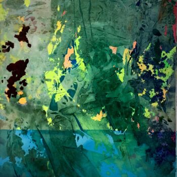 Schilderij getiteld "Impression of Siarg…" door Hongfeng Guo, Origineel Kunstwerk, Acryl