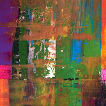 Ζωγραφική με τίτλο "See sound " από Hongfeng Guo, Αυθεντικά έργα τέχνης, Ακρυλικό
