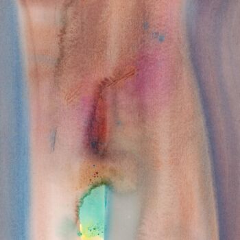 Painting titled "The Bath of Artemis…" by Hongfeng Guo, Original Artwork, Acrylic