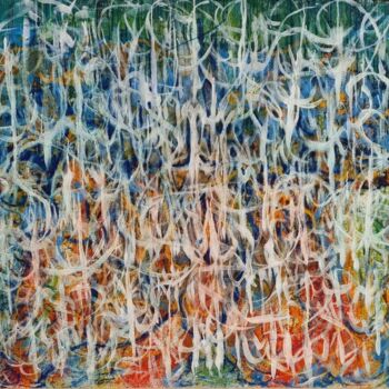 Painting titled "Sans Titre VI" by Jackart, Original Artwork, Acrylic