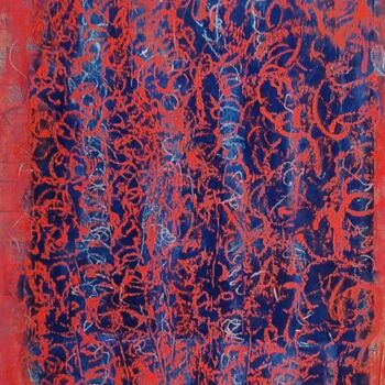 Painting titled "Sans Titre III" by Jackart, Original Artwork, Acrylic