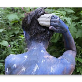 Photographie intitulée "170622 Lambeaux Lim…" par Cathy Cocat, Œuvre d'art originale, Impression numérique