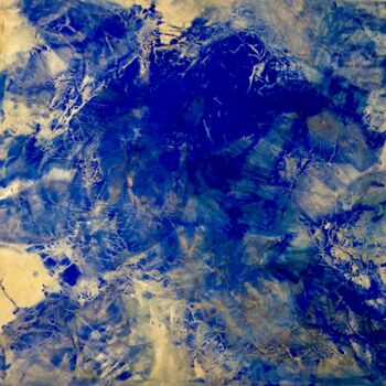 Painting titled "OCÉANIQUE " by Nicole Grenot, Original Artwork, Acrylic