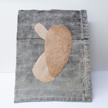 Textile Art titled "Canope Nord" by Cathy Cocat, Original Artwork, Fabric