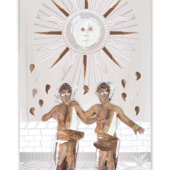 Photographie intitulée "L’esprit s'attache…" par Cathy Cocat, Œuvre d'art originale, Impression numérique