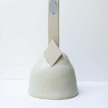 Sculpture intitulée "Refuge aux cendres" par Cathy Cocat, Œuvre d'art originale, Sable