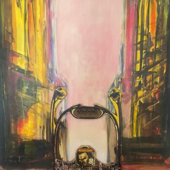 Collages titled "Station Mouton-Duve…" by Marc Orage , Original Artwork, Acrylic