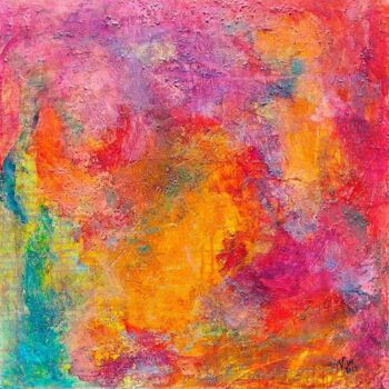 Peinture intitulée "ÉCUMES" par Vanessa Michel, Œuvre d'art originale, Acrylique