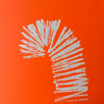 Painting titled "Slinky" by Pierre Bastaroli, Original Artwork, Acrylic