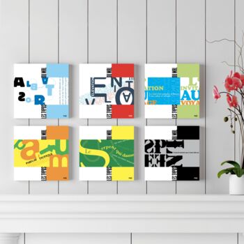 Arts numériques intitulée "Les Typos du Mal (S…" par Monira Sophan De Cuadra (Msc), Œuvre d'art originale, Impression numéri…