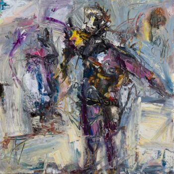 Collages titled "APPARITION.   ( sér…" by Cy Pavel, Original Artwork, Acrylic