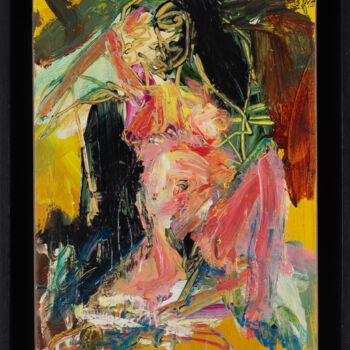 Painting titled "PANDORA.     (Série…" by Cy Pavel, Original Artwork, Acrylic
