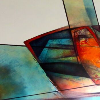 Peinture intitulée "A 2023 001." par Omar Piñol, Œuvre d'art originale, Acrylique Monté sur Châssis en bois
