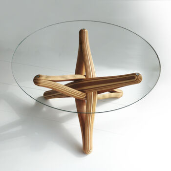 Design titled "LOCK-D caramel/natu…" by Jan Paul, Original Artwork, Furniture