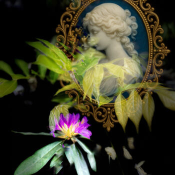 Painting titled "Cameo Role" by Victoria Horkan, Original Artwork, Photo Montage
