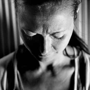 Fotografía titulada "Contemplation" por Hervé Gergaud, Obra de arte original, Fotografía analógica