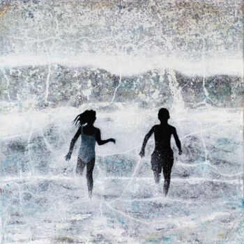 Pittura intitolato "DON'T SEAS THE DAY" da Db Waterman, Opera d'arte originale, Acrilico Montato su Telaio per barella in le…