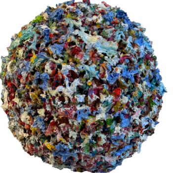 Sculpture titled "Sphère, 2025, Sculp…" by Pascal Courcelles, Original Artwork, Casting