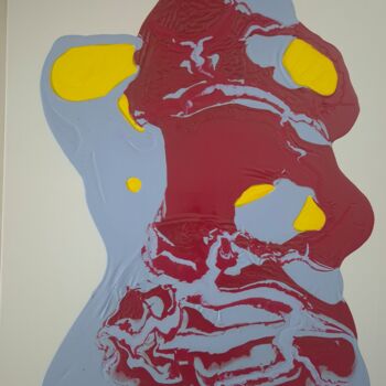 Peinture intitulée "mouvement artistique" par Armand Latournald, Œuvre d'art originale, Acrylique Monté sur Châssis en bois