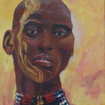 Peinture intitulée "... tant de nobless…" par Anne-Frédérique Ferret, Œuvre d'art originale