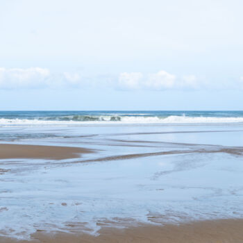 Fotografie getiteld "Les vagues capturés…" door Coralie Dauzats, Origineel Kunstwerk, Digitale fotografie
