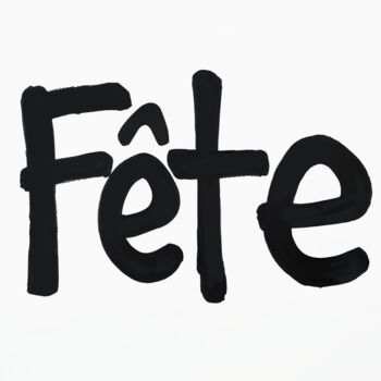 Peinture intitulée "Fête" par Ivy Blue, Œuvre d'art originale, Acrylique