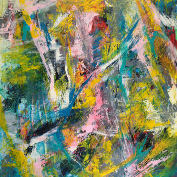 Pittura intitolato "Spaghetti and red w…" da Peter Kilb, Opera d'arte originale, Acrilico