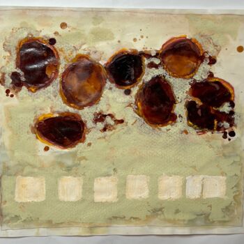 "II 1" başlıklı Tablo Birgit Karg tarafından, Orijinal sanat, Petrol