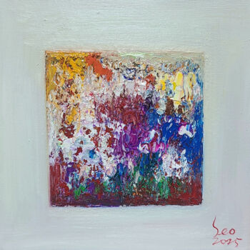 「Echoes of the Bloom」というタイトルの絵画 Yeon-Gyeong Seo (Seo)によって, オリジナルのアートワーク, オイル