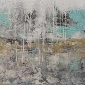 Malerei mit dem Titel "Winter" von Vinja Bergmann, Original-Kunstwerk, Acryl