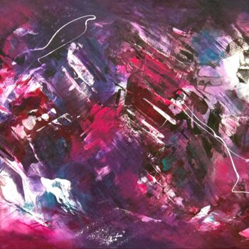 Peinture intitulée "Between The Shadows" par Paresh Nrshinga F R S A, Œuvre d'art originale, Acrylique Monté sur Châssis en…