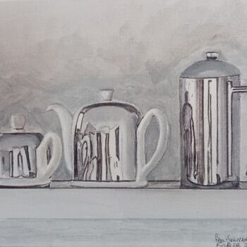 Painting titled "A small and a large…" by Paul Sullivan, Original Artwork, Acrylic Mounted on Wood Stretcher frame