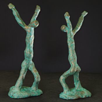 Escultura titulada "Demetrius inspired…" por Prof. Andreas Loeschner-Gornau, Obra de arte original, Cemento