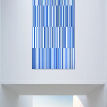 Painting titled "Infinitum XLI-I-DC" by Kris Kim, Original Artwork, Acrylic