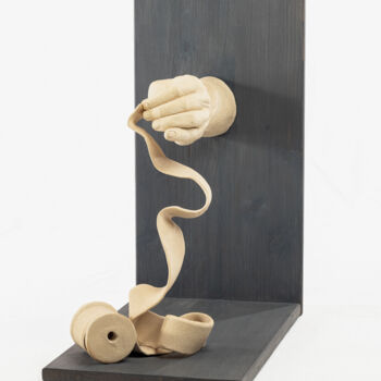 "thread of life" başlıklı Heykel Olympia Letsiou tarafından, Orijinal sanat, Kil