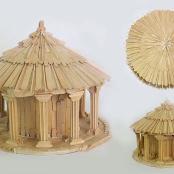 设计 标题为“θόλος*. Cathedral (…” 由Анатолий Жамойдо, 原创艺术品, 首饰